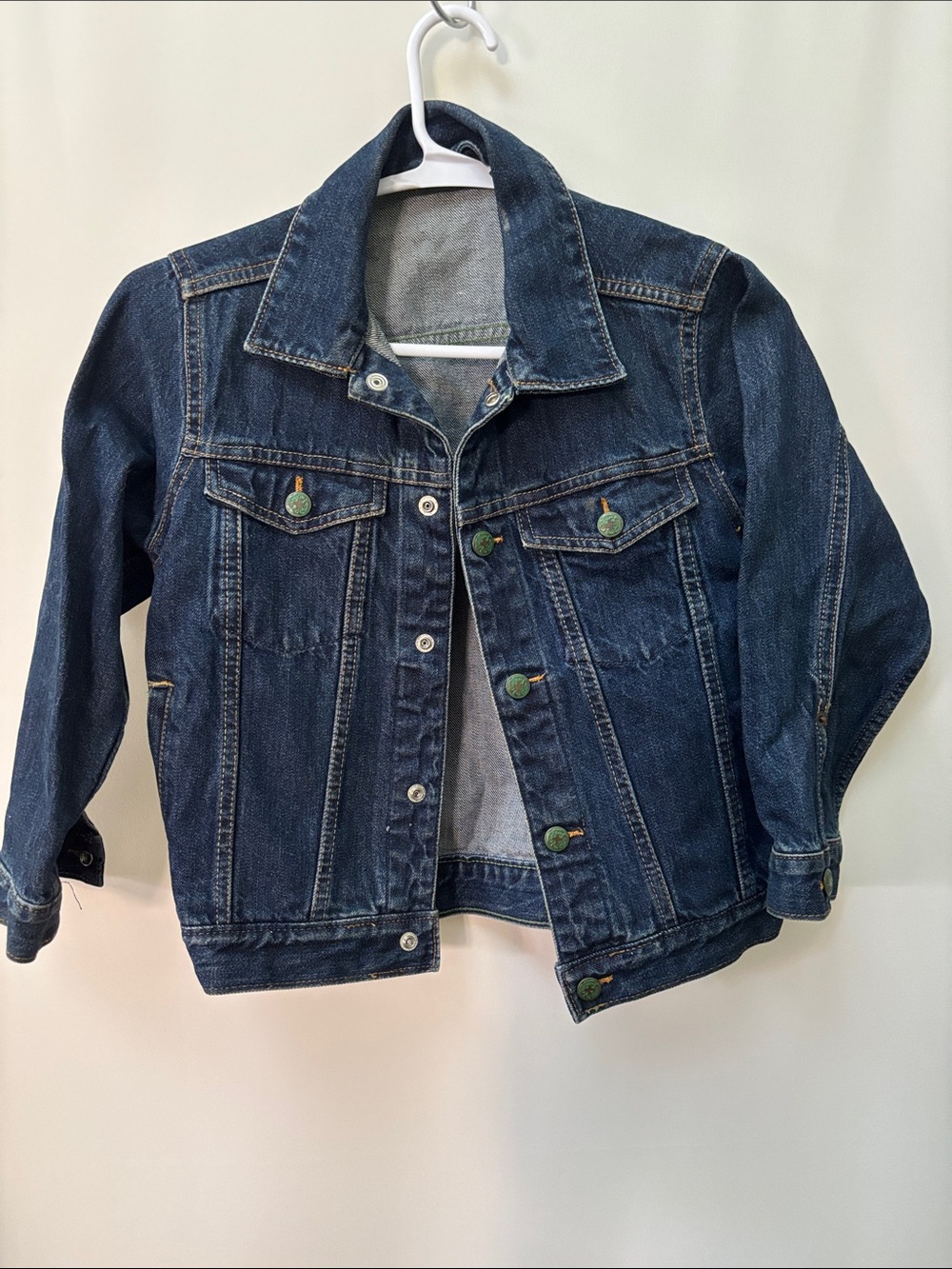 OshKosh kids denim jacket,6